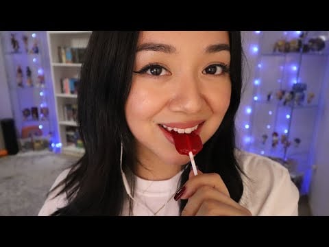 ASMR✨eating mexican lollipop🍭 ~NOTHING BUT 👄 SOUNDS~ (NO TALKING)