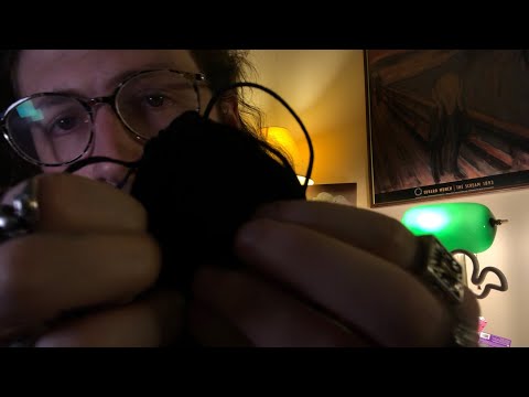 ASMR All Black Cranial Nerve Exam Roleplay