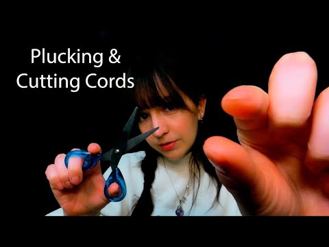 ⭐ASMR Reiki Plucking & Cutting Cords (Mouth Sounds, Music 432Hz, Soft Spoken)