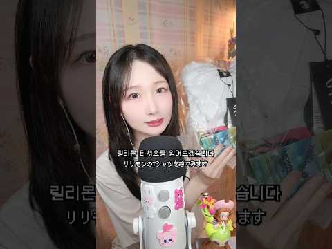 디지몬 덕후 모여라~! 릴리몬 티셔츠 리뷰 ASMR