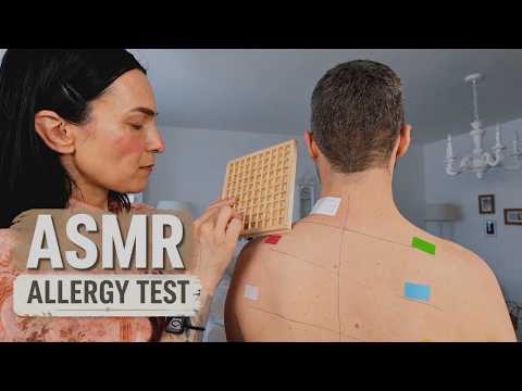 Allergy Test & Detailed Skin Examination ASMR