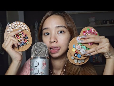 ASMR With Trigger Boards I Made (Tapping, but mostly scratching)