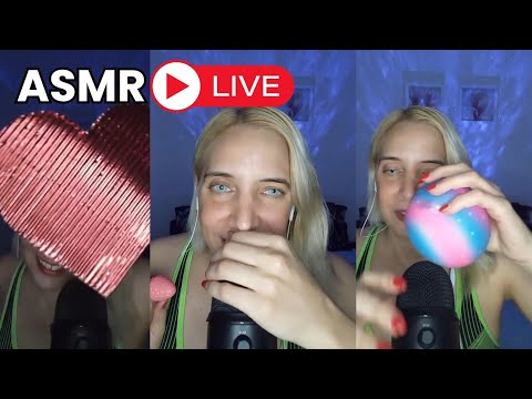 ASMR EN VIVO!! 🌙 PARA RELAJARSE Y DORMIR RÁPIDO 😴