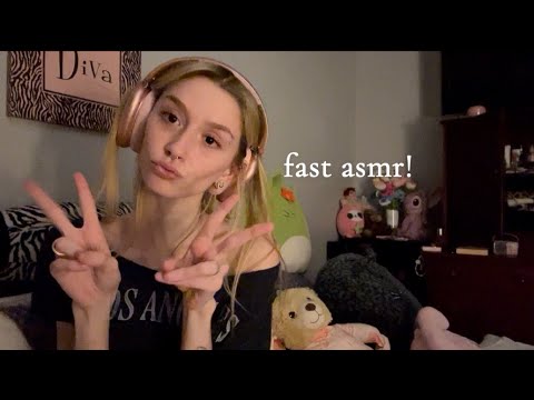 QUICK CUTS ASMR 🫡🌸 (personal attention, tapping, low quality asmr)