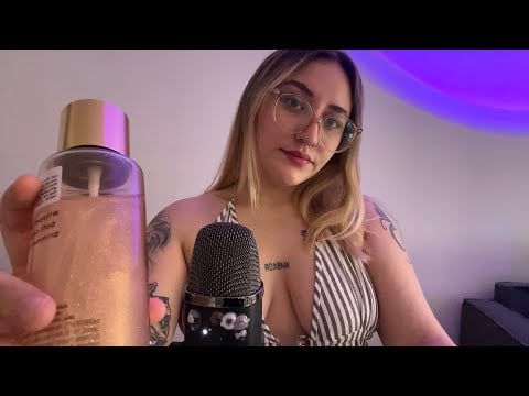 ASMR FAST AND AGRESSIVE SONIDOS DE AGUA + MOUTH SOUNDS 💧👄