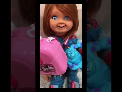Chucky na creche - ASMR #shorts