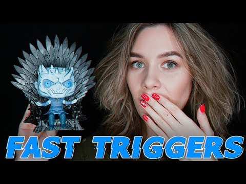 БЫСТРЫЕ ТРИГГЕРЫ ЗА 5 МИНУТ | БЫСТРОЕ АСМР | FAST TRIGGERS IN 5 MINUTES | FASTEST ASMR