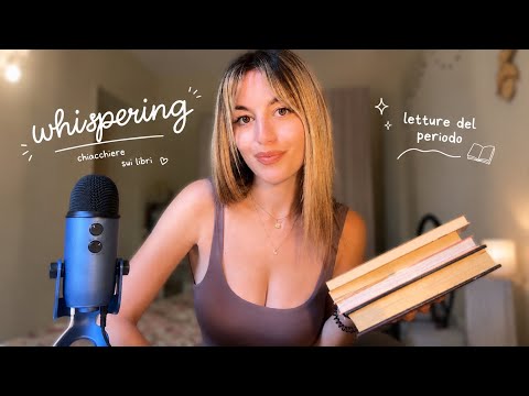 PARLIAMO DI LIBRI 📚 (asmr ita) 