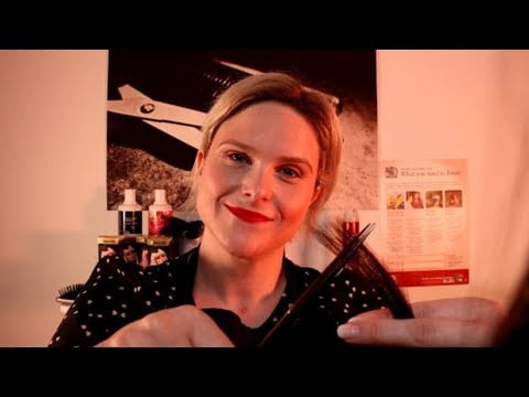 A Realistic ASMR Haircut & Scalp Check: Gentle Touch & Soft Spoken