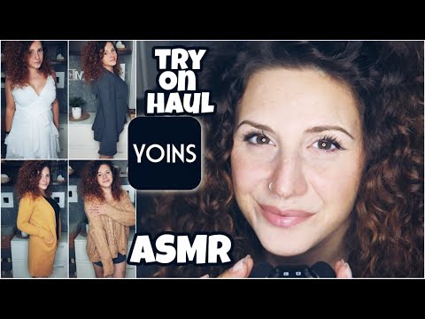 ASMR ita • TRY on HAUL YOINS👗👕👖✨intense whispering ✨