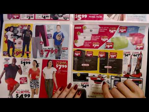 ASMR | Reviewing Sales Circulars 2-14-2020 (Soft Spoken)