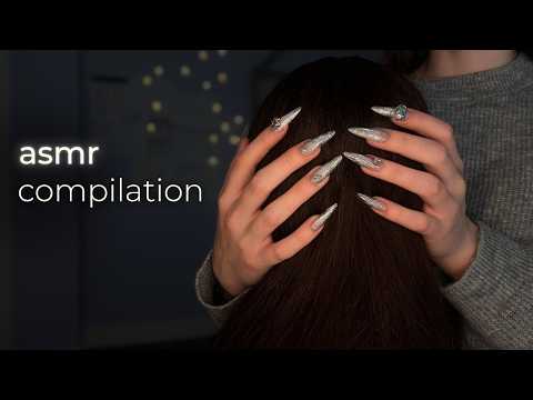 Fast and Aggressive Scalp Scratching and Massage [ASMR] (Compilation)