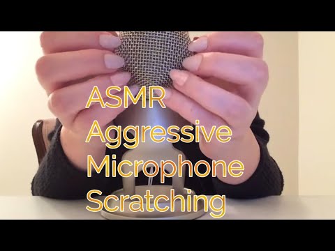 ASMR Aggressive Microphone Scratching