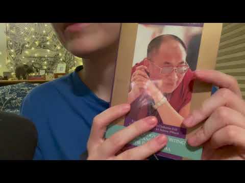ASMR | what I read in August [soft-spoken, book sounds]