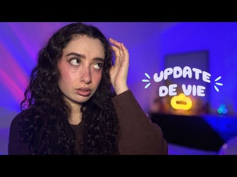 ASMR - 1H D'UPDATE DE VIE 💬 (octobre 2026- permis, santé, Halloween...)