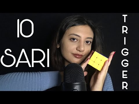 10 SARI TRIGGER | 10 YELLOW TRIGGERS | TÜRKÇE ASMR 🪐