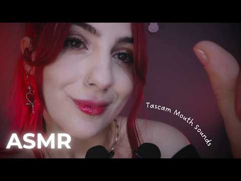 ASMR Tascam Slow Mouth Sounds