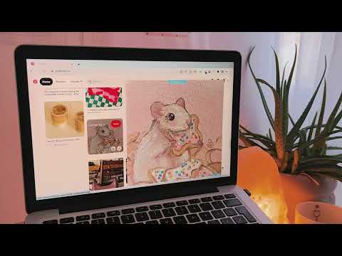 ASMR Whisper Ramble | Scrolling Through Pinterest ☕️🍂