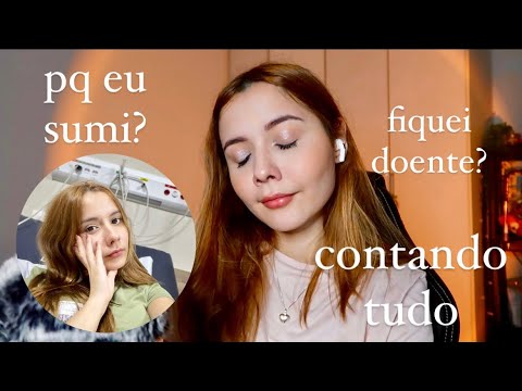 ASMR CONTANDO O QUE ACONTECEU | VOU DEIXAR O CANAL