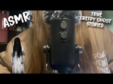 ASMR || Reading TRUE Creepy Ghost Stories 👻