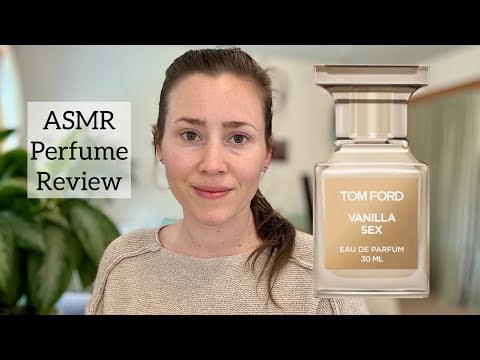 ASMR Perfume Review - Tom Ford Vanilla Sex - Glass Tapping & Whispering