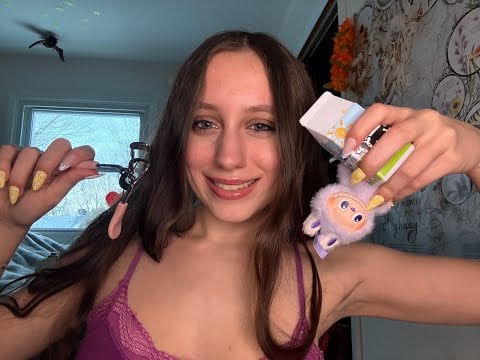 ASMR stylist gets you ready for interview (fast)