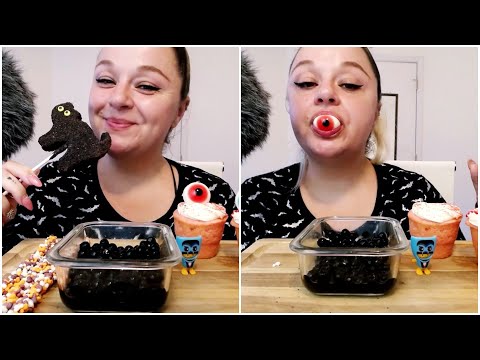 ASMR | MOST POPULAR MUKBANG CANDY! | Halloween TREATS | Eating Sounds