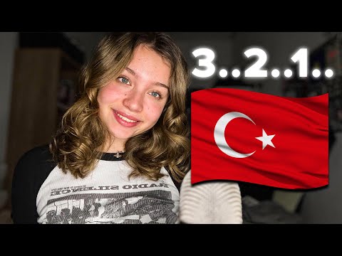 ASMR Türkçe | Whispering Numbers in Turkish! 🇹🇷❤️ (Sayıları en Türkçe)