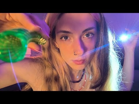 ASMR Chaotic something in your eye rp while drunk 🍺 Personal attention