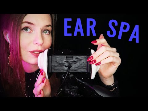 Oil & Lotion Textured Ear Massage ASMR - Whispered and Sleepy