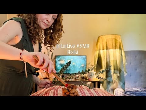 Full Body ASMR Reiki & Light Touch Massage🔮Intuitive Session | Sound Healing Music