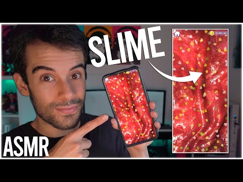 ASMR | HICE SLIME MUY REAL EN MI MOVIL 😮 | Probando Juegos de ASMR 1 | ASMR en Español para DORMIR