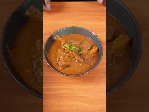 🔥 ASMR Mutton Kolhapuri | Spicy Maharashtrian Style 🍖 | Satisfying Cooking Sounds #shorts #asmr