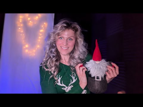 Holiday Tingles 🎄 Christmas ASMR | Whispered, Soft Spoken, Tapping & Tea crinkles 🫖 #asmr #triggers