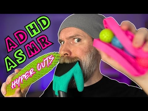 ASMR that's ONLY for people with a VERY short attention span or ADHD