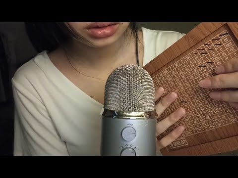 ASMR  just random triggers, like background noise