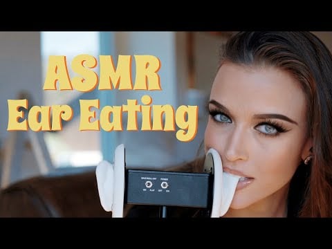 ASMR Gina Carla 👅 Extreme Ear Eating for Deep Sleep & Tingles!