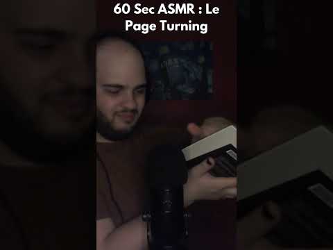 60 sec ASMR : Le Page Turning
