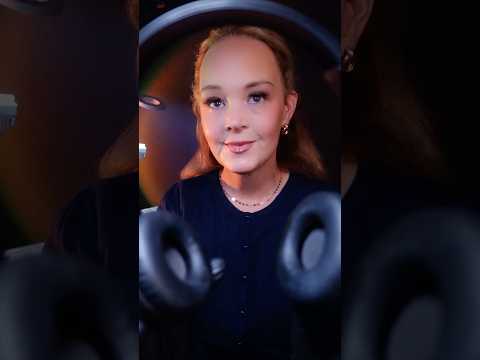 ASMR Binaural Hearing Therapy 😴 Deep Ear to Ear Whispers for Sleep #shorts