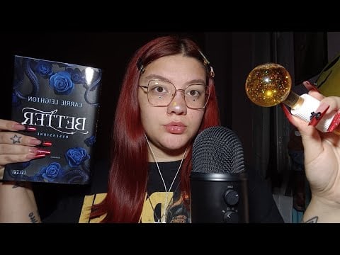 NEW BOOK BETTER + UNICORN BRUSH, AMPOLLE MAGICHE, CANDELA (Fire Crackling), TAPPING 😴💜 | ASMR ITA