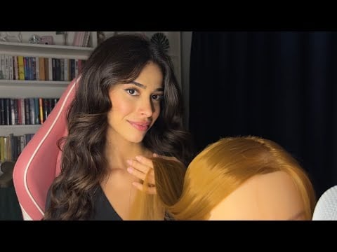 RAHATLATICI KAFA MASAJI & SAÇ TARAMA 💆🏻‍♀️ SCALP CHECK RELAXING ASMR 