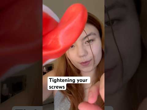 Tightening your screws #relax #tingles #asmrtriggers