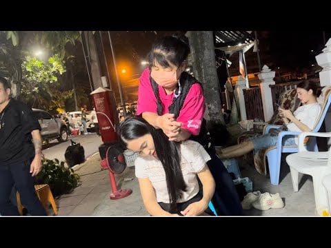 LATE NIGHT THAI BACK SHOULDER NECK MASSAGE / THAI STREET MASSAGE