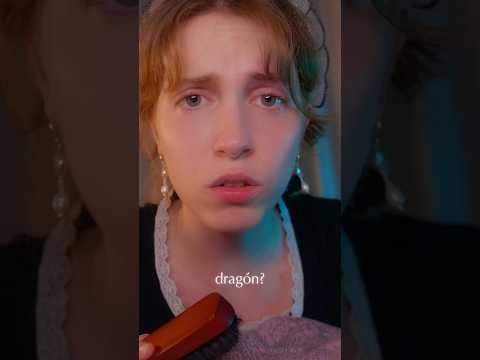 👑 SIRVIENTA REAL de la Princesa Traviesa jaja🐉 #ASMR #shorts #roleplay #booktok #shortsasmr #pov
