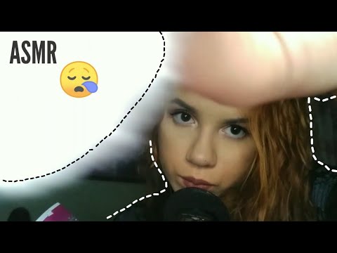 ASMR LIMPEZA DE PELE toques na tela + sons de boca