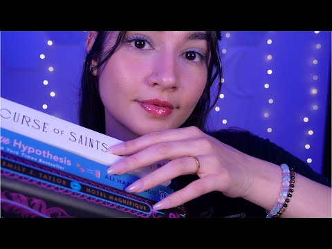 ASMR Tapping For Sleep (Book Tapping, Page Turning, Whispering)