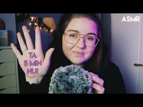 ASMR Du Behöver 5 Minuter NU! Släpp allt & SLAPPNA AV!