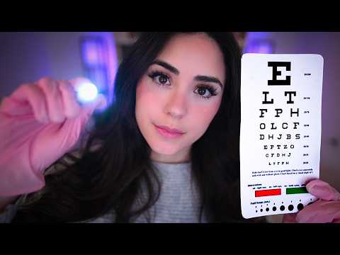 ASMR Cozy Eye Exams for Sleep 🌙