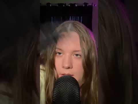 ASMR 1 Minute Makeup (Mouth Sounds) #shorts #asmrshorts