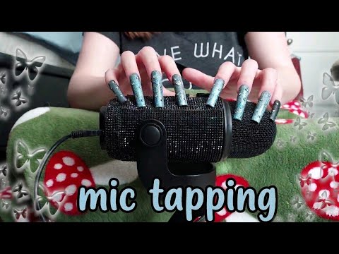 Horizontal Mic Scratching and Tapping ASMR